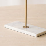 Riesco Mirror on Base | White Gold
