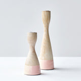 Bodie Candlestick | Pink Medium (30.5cm)