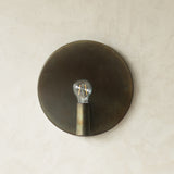 Disc Wall Lamp | Gold Grey