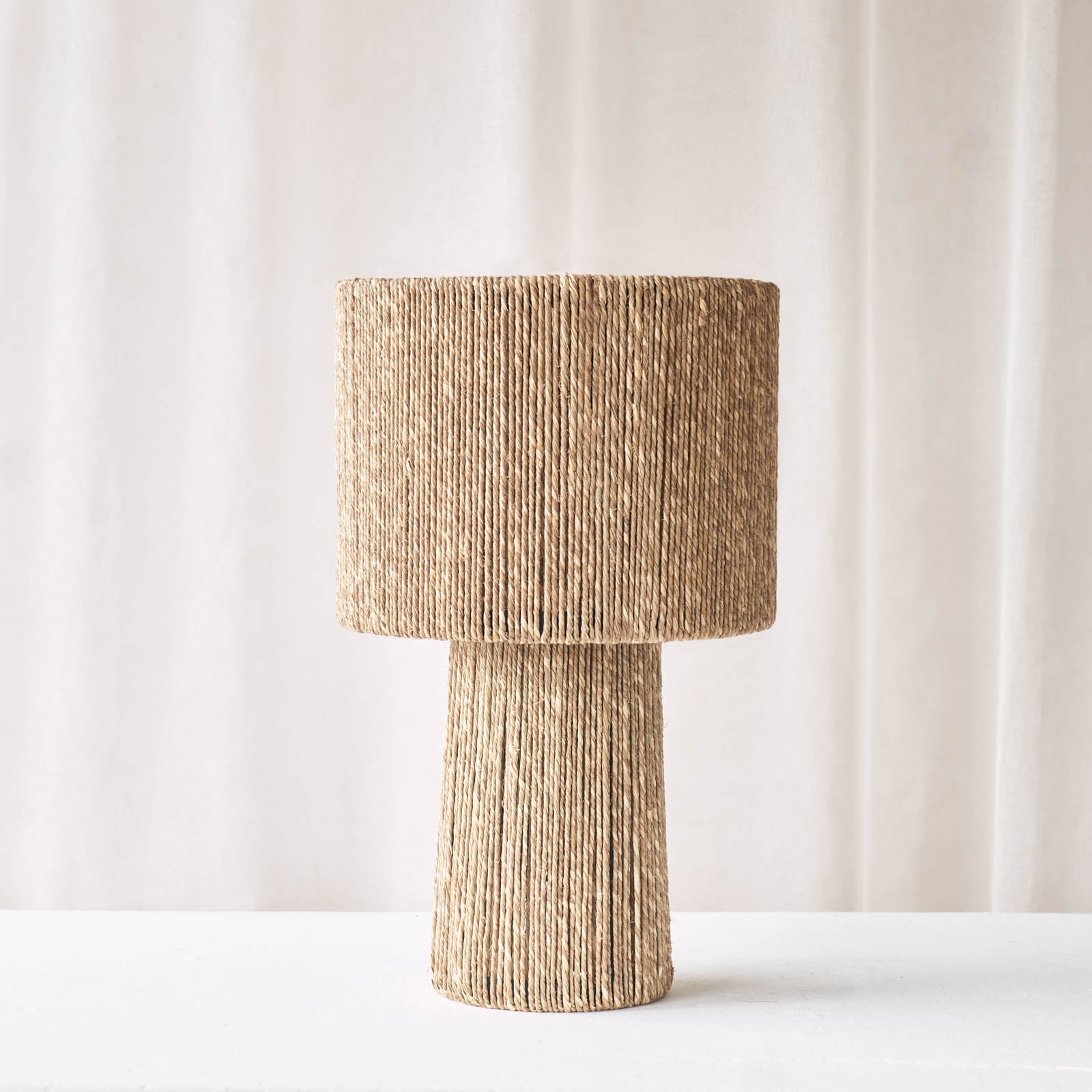 Jute table lamp 2025