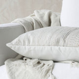 Sonnet Lumbar Outdoor Cushion | Almond (40 x 60cm)