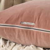 Palazzo Velvet Cushion | Blush