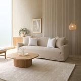 Cascina Fabric Sofa | Natural (230cm) - Originals Furniture