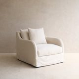 Corte Fabric Armchair | Ecru (87cm)