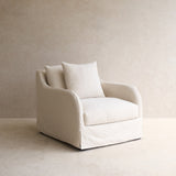 Corte Fabric Armchair | Ecru (87cm) - Originals Furniture
