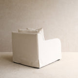 Corte Fabric Armchair | Ecru (87cm) - Originals Furniture