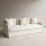 Corte Fabric Sofa | Ecru (234cm) - Originals Furniture