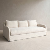 Corte Fabric Sofa | Ecru (234cm) - Originals Furniture