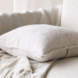 Textured Fabric Cushion | Arctic