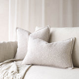 Textured Fabric Cushion | Arctic