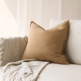 Linen Fabric Cushion | Wheat