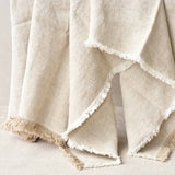 Hugo Throw Linen | Oatmeal - Originals Furniture