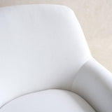 Lucca Fabric Armchair | Snow (94cm) - Originals Furniture