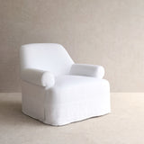 Lucca Fabric Armchair | Snow (94cm)