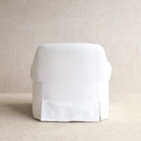 Lucca Fabric Armchair | Snow (94cm) - Originals Furniture