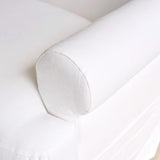 Lucca Fabric Sofa | Snow (214cm)