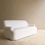 Lucca Fabric Sofa | Snow (214cm)