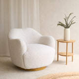 Nido Fabric Armchair | Arctic (87cm)