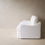 Pieve Fabric Sofa | Snow (230cm)