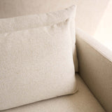 Portofino Fabric Sofa | Wheat (200cm)