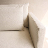 Portofino Fabric Sofa | Wheat (200cm)