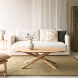 Portofino Fabric Sofa | Wheat (200cm)