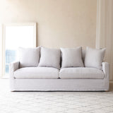 Charlie 3 Seater Fabric Sofa - Pewter
