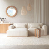 Komo Modular L Shape Sofa | Alabaster (242cm)