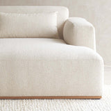 Komo Modular L Shape Sofa | Alabaster (242cm)