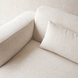 Komo Modular L Shape Sofa | Alabaster (242cm)