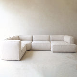 Fudge Modular Corner Sofa | Porridge (324cm) - Originals Furniture