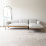 Department L Shape Sofa | Bespoke Fabric & Leather (276cm)