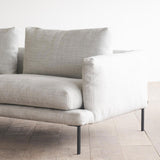 Natadora opia L shape fabric sofa in storm - Originals Furniture Singapore