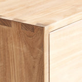 Ossett Closed Back Console | Teak - Natural (150cm)