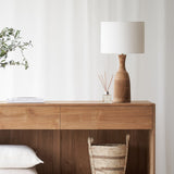 Ossett Closed Back Console | Teak - Natural (150cm)