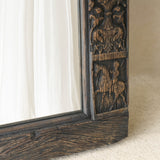 Vintage Carved Mirror Frame | Rustic Espresso - Originals Furniture