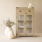 Vintage Medium Cabinet | Linen - Originals Furniture