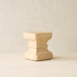 Reclaimed Sandstone Candle Pedestal
