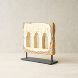 Triple Arch Sandstone Panel