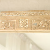 Carved Architectural Teak Mirror | No. 1