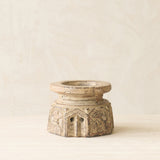 Vintage Carved Candle Holder