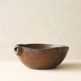 Vintage Timber Bowl | Dark Brown