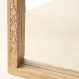 Vintage Teak Carved Mirror | Natural | No. 1