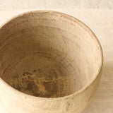 Vintage Rustic Wooden Pot Natural | No. 3