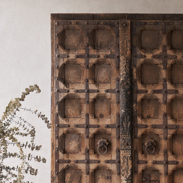 Vintage Teak Door