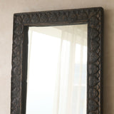 Vintage Teak Carved Mirror | Charcoal B - Originals Furniture