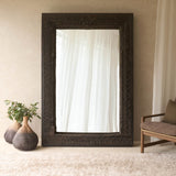 Vintage Teak Carved Mirror | Charcoal - Originals Furniture