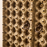 Vintage Teak Door with Brass Motifs - Originals Furniture