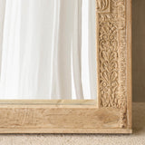 Vintage Teak Carved Mirror - Originals Furniture