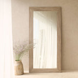 Vintage Carved Mirror | Natural